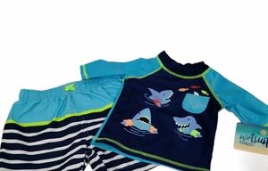 Wetsuit 2 pc Toddler boys swim set